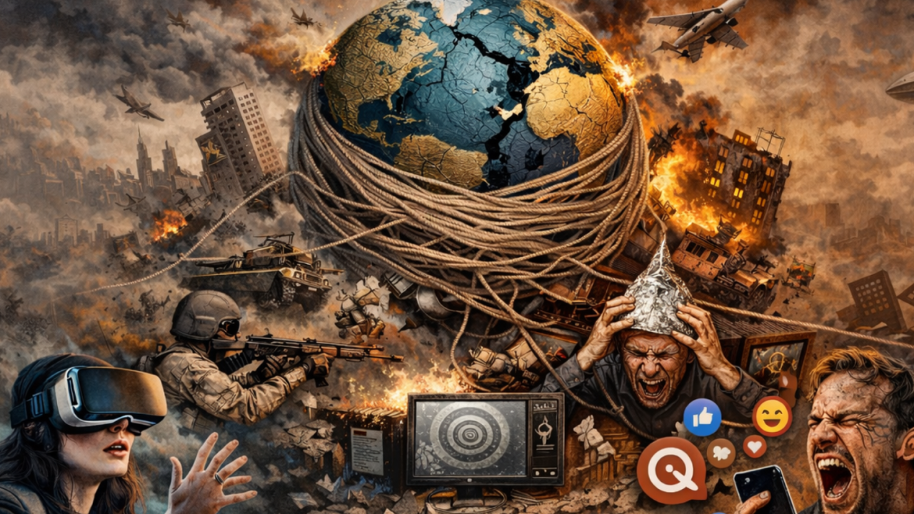 The Great Unraveling: We Are Not Just Fighting Wars. We Are Losing Our Grip on Reality.
