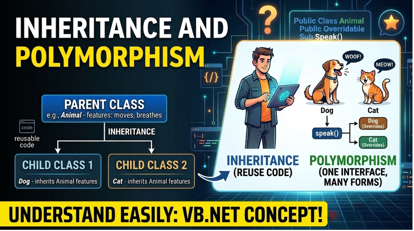Inheritance and Polymorphism in VB.NET
