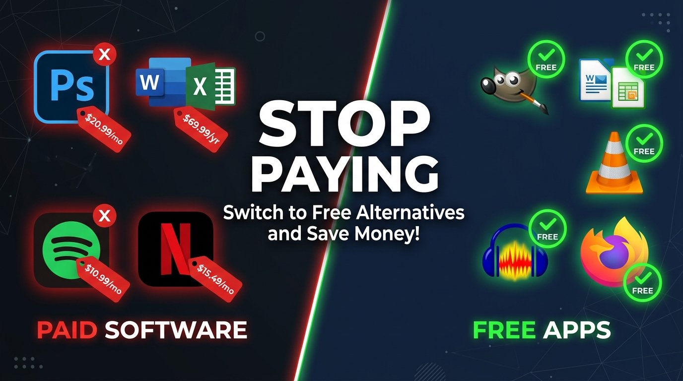 13+ Best Free Apps That Replace Expensive Software