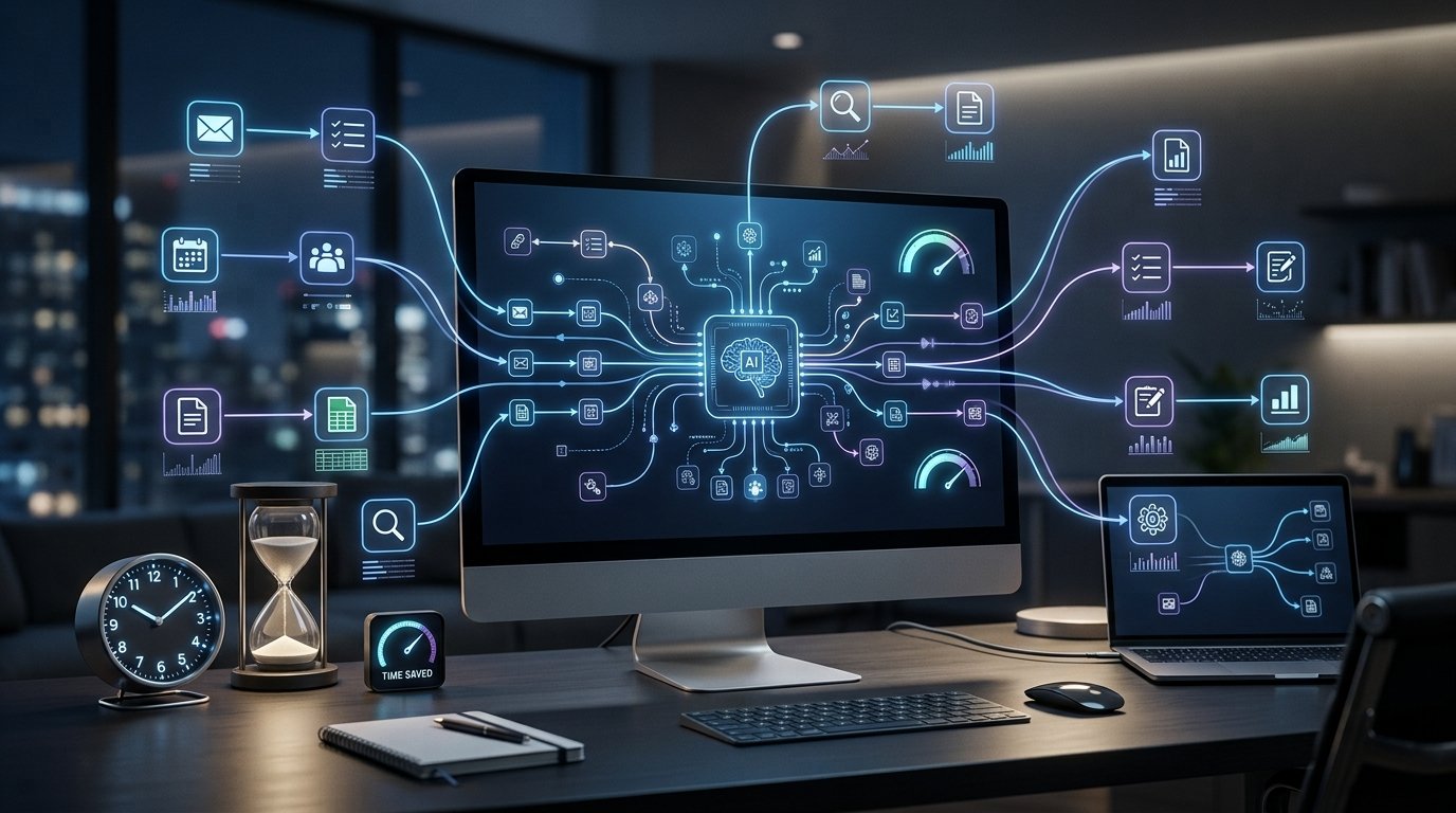 10 AI Workflows That Can Save You Hours Every Week
