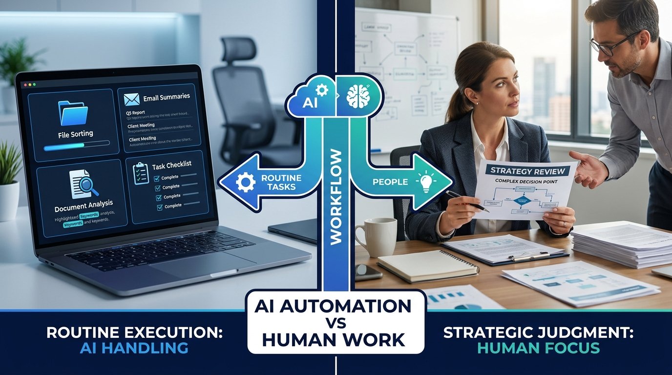 AI Automation vs Human Work: What Should You Delegate?